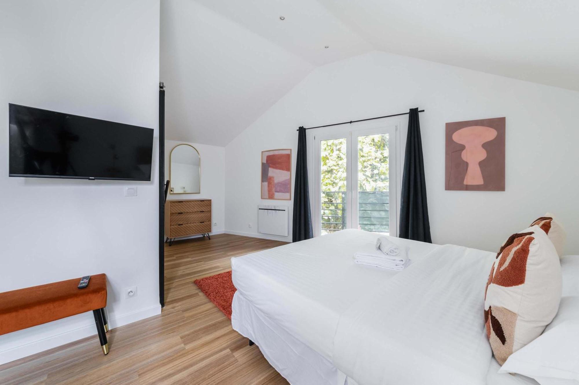Villa Romainville Paris Pour 8 Personnes - Flat-Guest Exteriér fotografie