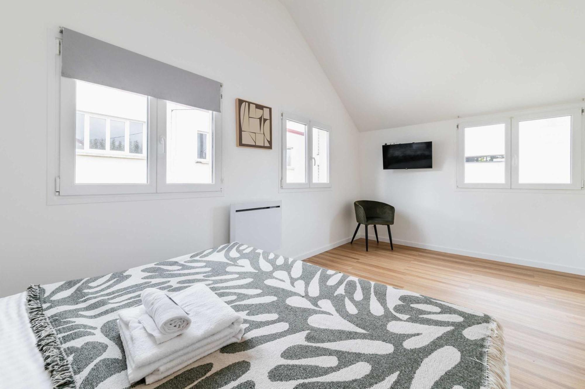 Villa Romainville Paris Pour 8 Personnes - Flat-Guest Exteriér fotografie